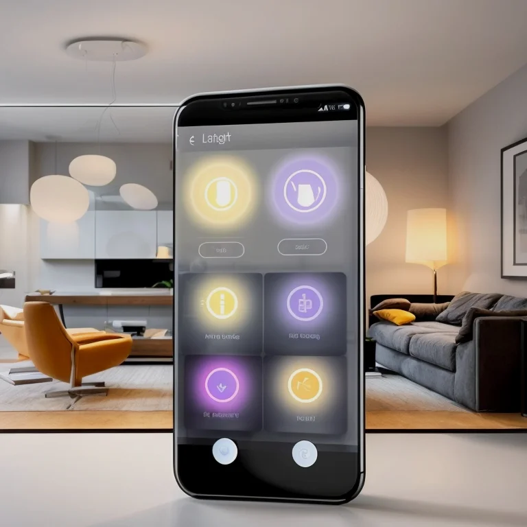 スマート照明システムのイメージ